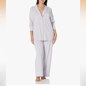 NWT! Amazon Essentials Long Sleeve Cotton Modal Pajama Set — Lilac Purple, XXL